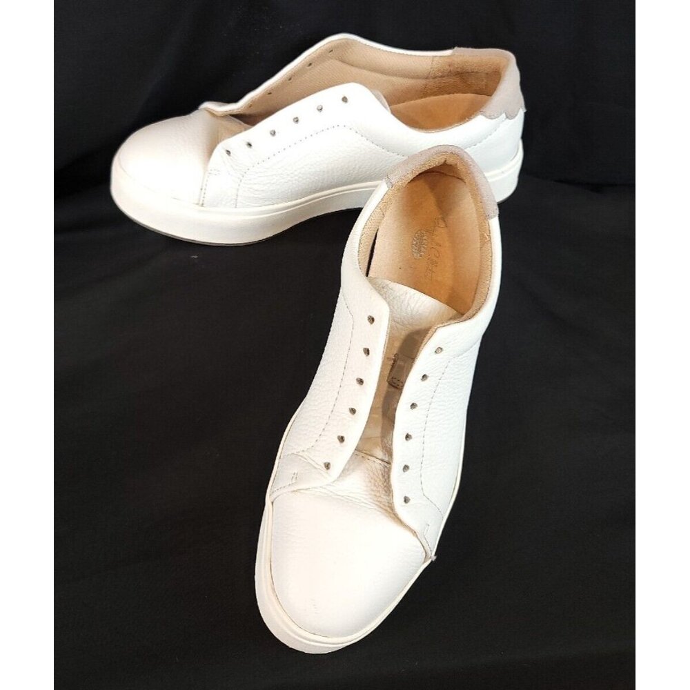 Dr Scholls Original Collection Wt Leather Tennis/Walking/Nursing shoe women 10m